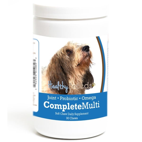 Pamperedpets Petits Bassets Griffons Vendeen all in one Multivitamin Soft Chew, 90PK PA3490269 - main